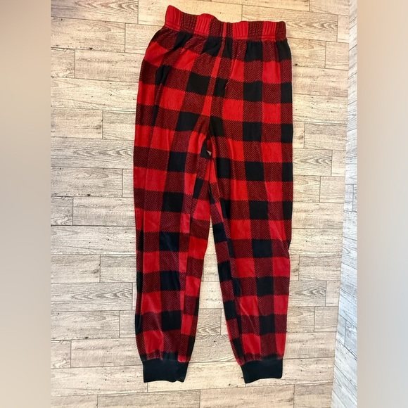 Holiday Time reindeer Christmas pajamas shirt & pants Girls size 8 - Picture 5 of 6